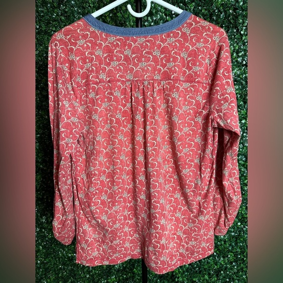 Women’s Lauren Ralph Lauren V-Neck Blouse - Picture 5 of 6